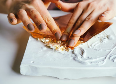 foglia oro, fai da te, come applicarla