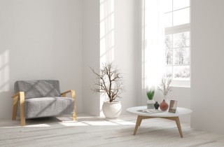 Casa d'inverno: come inserire il bianco nell'arredamento
