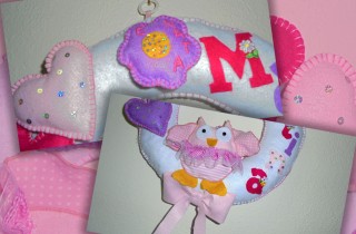 Ghirlanda nascita in pannolenci, la spiegazione passo passo per realizzarla