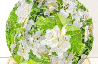 Decoupage su piatti di ceramica, la tecnica e 5 idee per le decorazioni