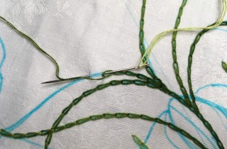 Punto catenella, il ricamo spiegato passo passo