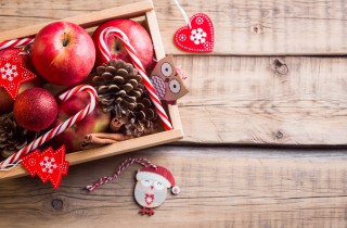 Cesti natalizi fai da te, come fare una cassettina in legno con il bricolage facile