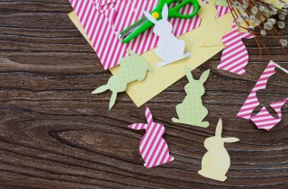 Lavoretti di Pasqua con la carta da fare con i bambini
