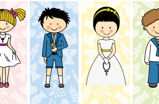 Idee per bomboniere Comunione fai da te con il cartoncino