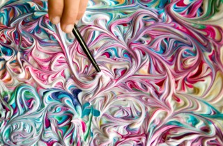 Puffy Paint: la ricetta per fare la pittura 3d in casa