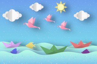 Origami facili per l’estate