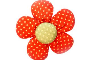 Fiori di stoffa imbottiti, il tutorial