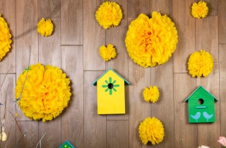 Come creare fiori di carta velina in pochi passaggi