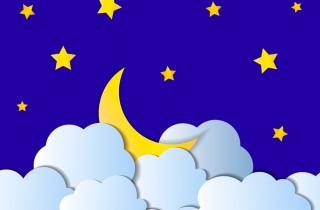 Lavoretti sulla luna e a tema allunaggio per bambini