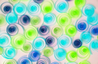 Idee quilling per Natale: fiocchi di neve 3d