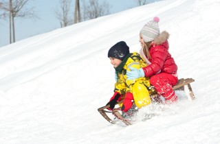 Piste slittino in Italia: dove slittare con i bambini