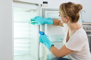 Pulire il frigo con l'aceto di mele o con lo sgrassatore: come fare
