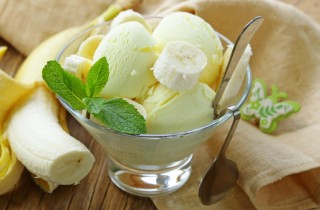 La ricetta del gelato alla banana per la merenda dei bambini