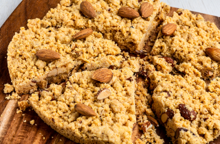 La ricetta della sbrisolona cacao e nocciole