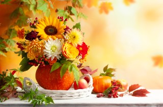 Composizioni autunnali fai da te con le zucche: 9 idee a cui ispirarsi