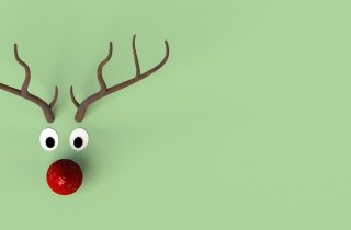 Renna di Natale con feltro e un calzino: il pupazzo fai da te