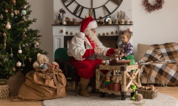 casa babbo natale fai da te, idee natale