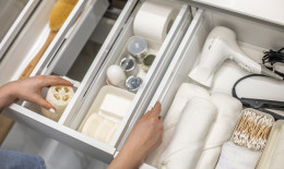 decluttering bagno, riordinare bagno