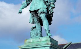 monumento Re Gustavo II Goteborg Svezia