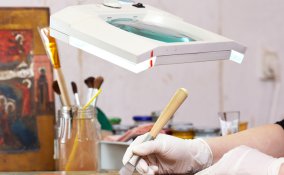 pittura craquelet vintage decorazione