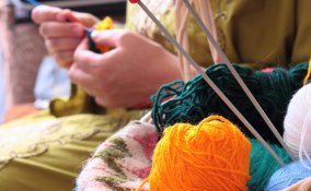 lavoro a maglia lana gomitoli