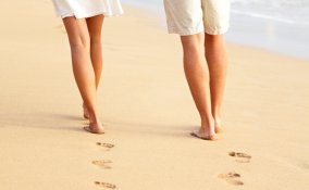 spiaggia camminate estate dimagrire