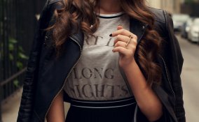 Nero, dark, lady, inverno