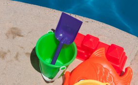 set spiaggia pulizia ordine trucchi soluzioni