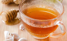 tè aglio miele dieta cibo
