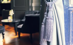 tende, casa, drappeggi, ambiente, arredamento