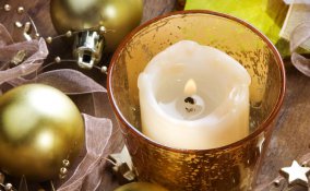 Crea portacandele dorati per Natale Riuso riciclo creativo