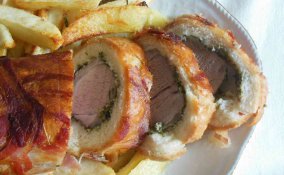 arrosto in crosta di pane