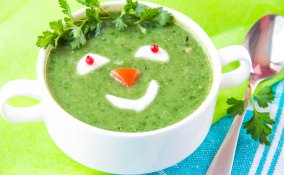 Piatto di verdure per bambini