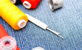 riciclare jeans fai da te