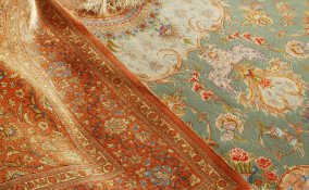 come pulire i tappeti persiani