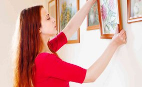 come appendere un quadro