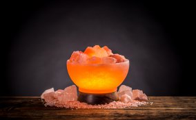 lampade sale rosa himalaya