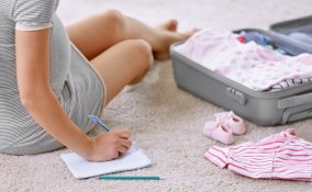 borsa per l’ospedale preparto, borsa, parto, gravidanza, valigia