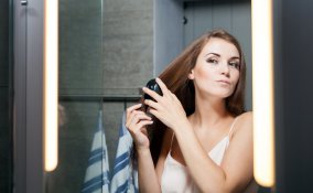 spazzola per capelli lisciante