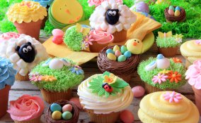 cupcake pasqua, cake design pasqua