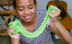 fluffy slime ricetta, fluffy slime ingredienti, come fare fluffy slime