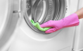 pulizie, lavatrice, muffa