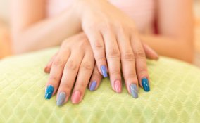 nail art, decorazione unghie, facile