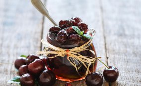 confettura, amarene, visciole