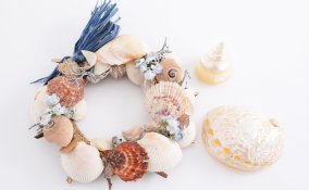 lavoretti conchiglie mare, conchiglie idee creative