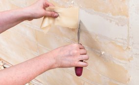 come togliere carta da parati, rimuovere carta da parati