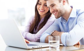 coppie che lavorano insieme, lavorare partner