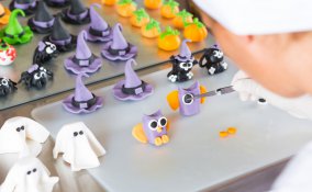 decorazioni pasta di zucchero Halloween