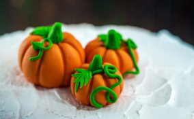 zucca halloween pasta di zucchero, cupcake halloween, torte halloween 