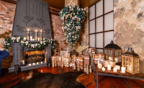 albero di natale capovolto, albero di natale rovesciato, albero di natale a testa in giù